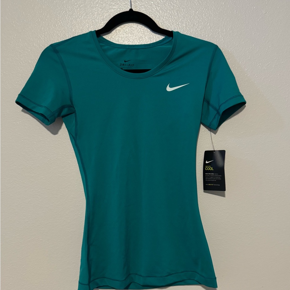 Nike Women's Teal Dri-FIT Top
